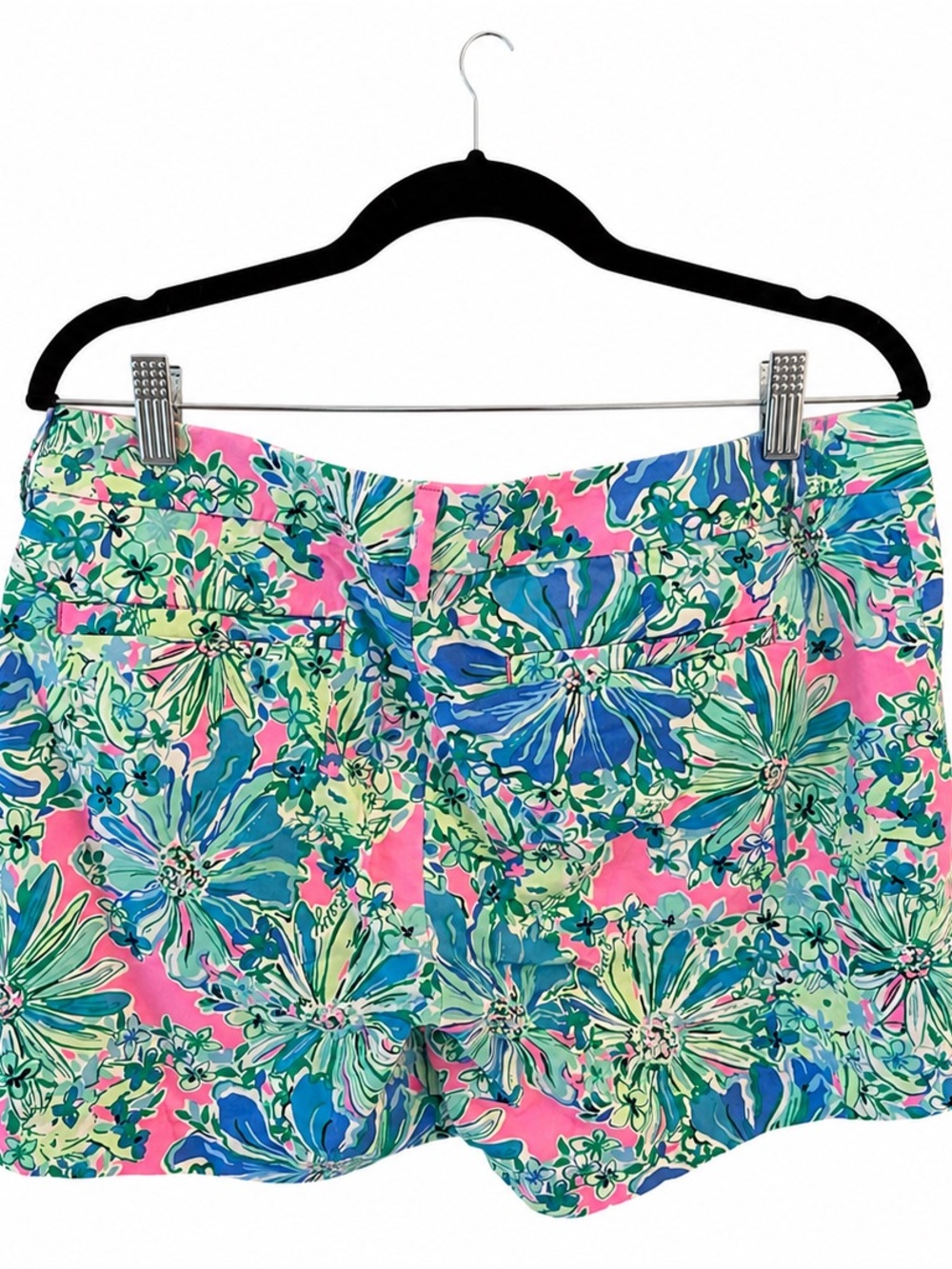 Bright, colorful Lilly Pulitzer floral shorts in women’s size 4 🌺 - Picture 2 of 4
